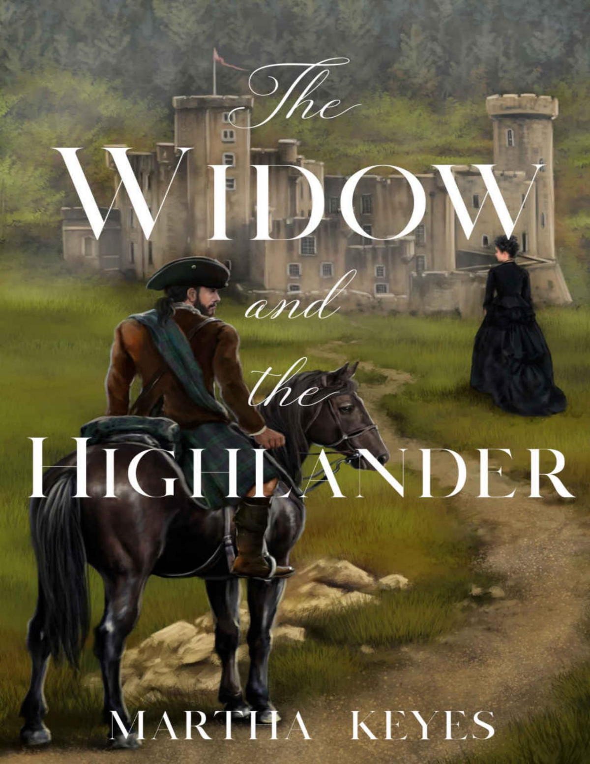 The Widow And The Highlander Keyes Martha