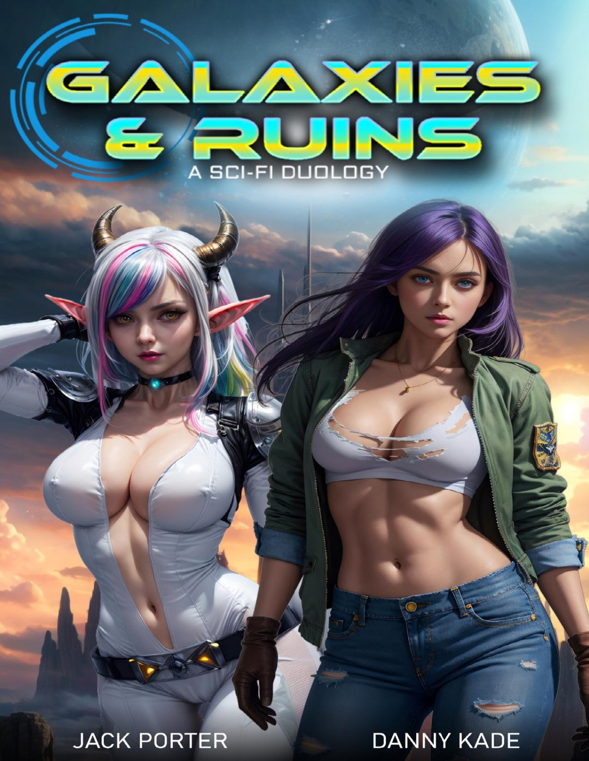 Galaxies And Ruins A Scifi Duology Danny Kade Jack Porter