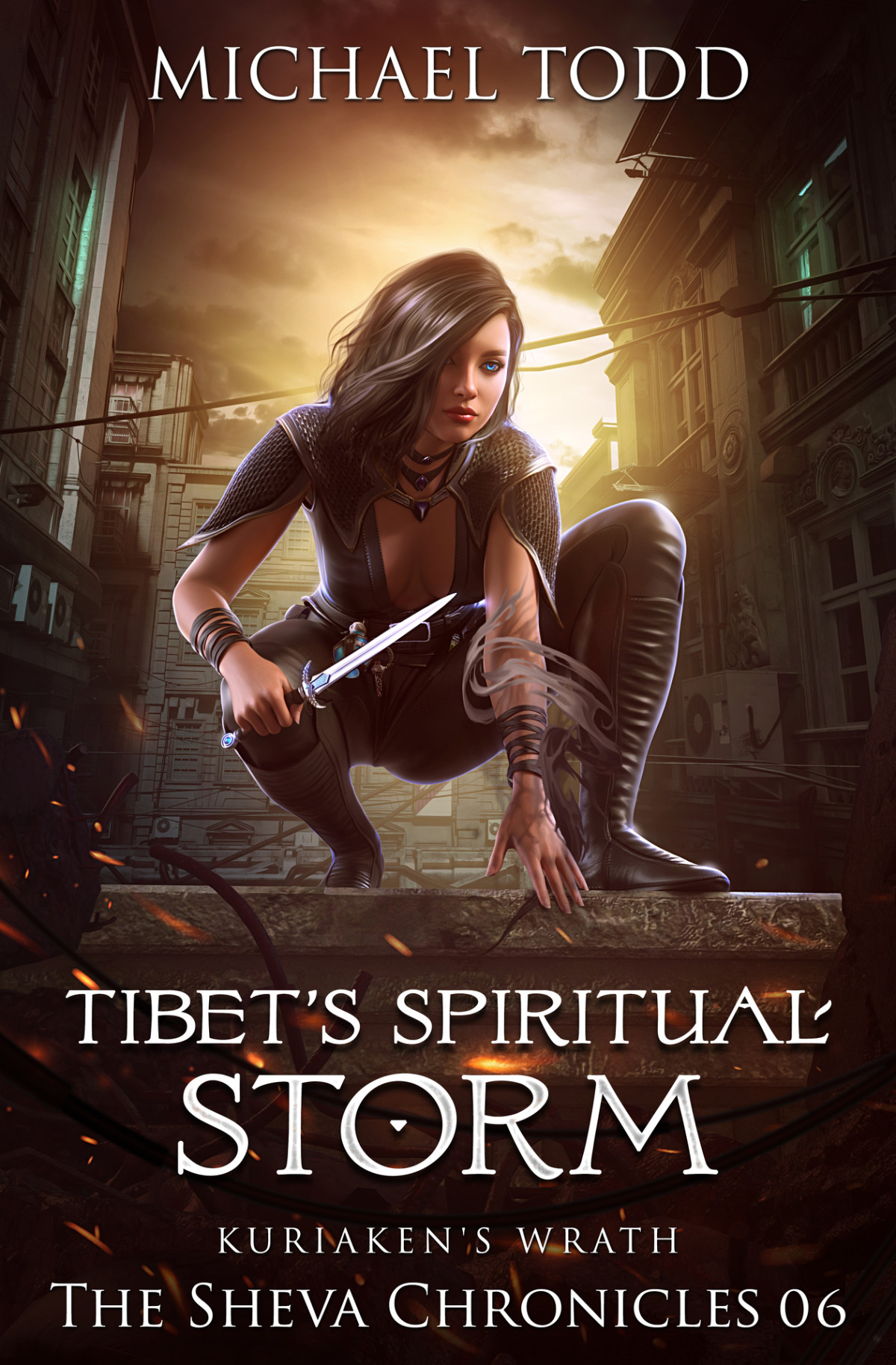 Tibets Spiritual Storm The Sheva Chronicles Book 6 Michael Todd Michael Anderle