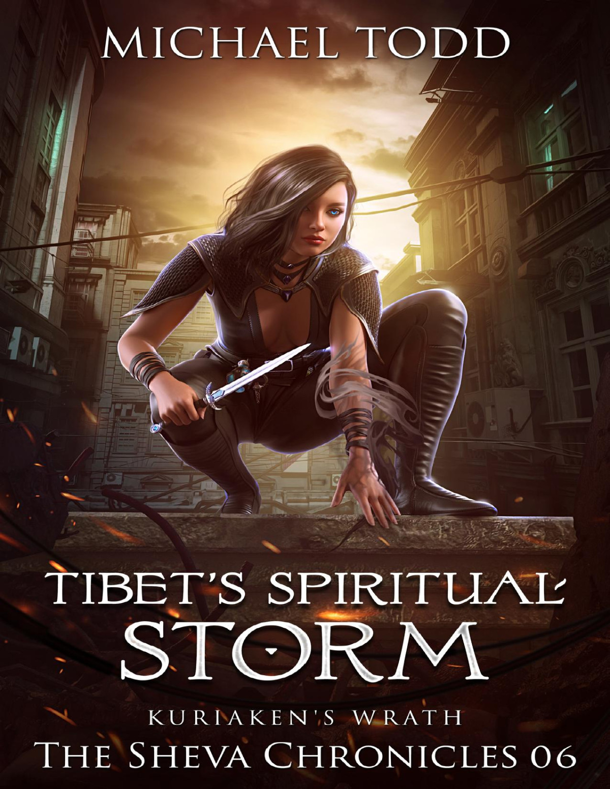 Tibets Spiritual Storm The Sheva Chronicles Book 6 Michael Todd Michael Anderle