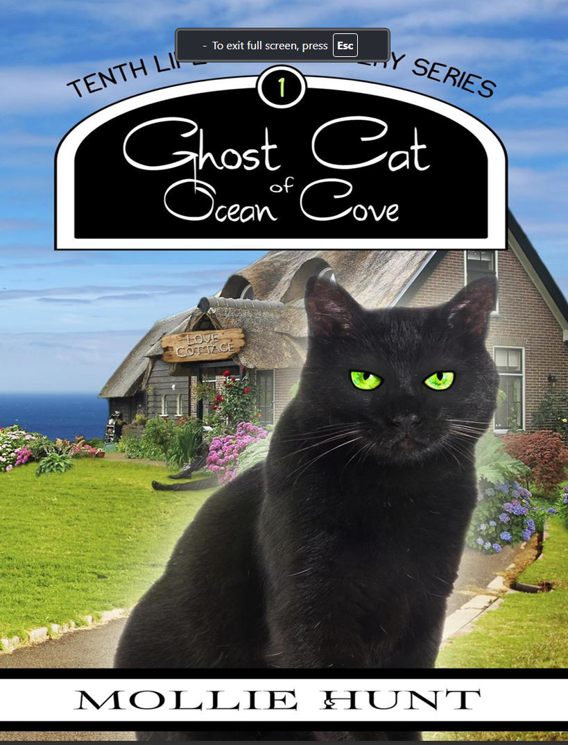 Ghost Cat Of Ocean Cove Mollie Hunt