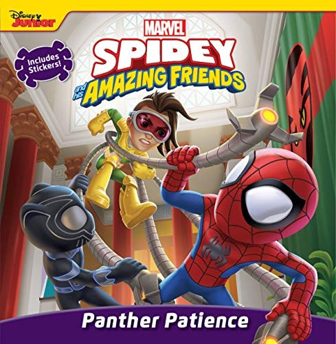 Spidey And His Amazing Friends Panther Patience Disney Book Group