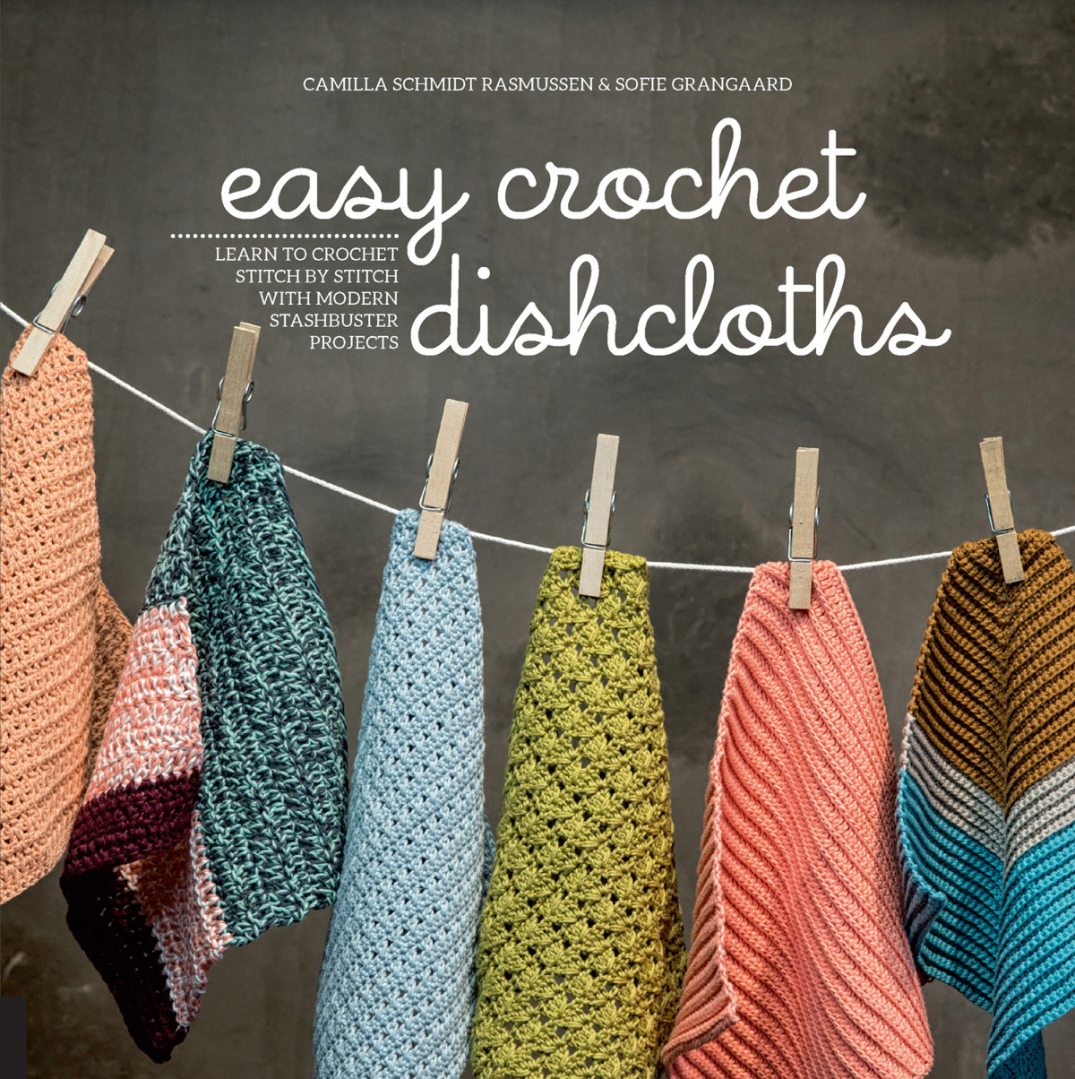 Easy Crochet Dishcloths Camilla Schmidt Rasmussen
