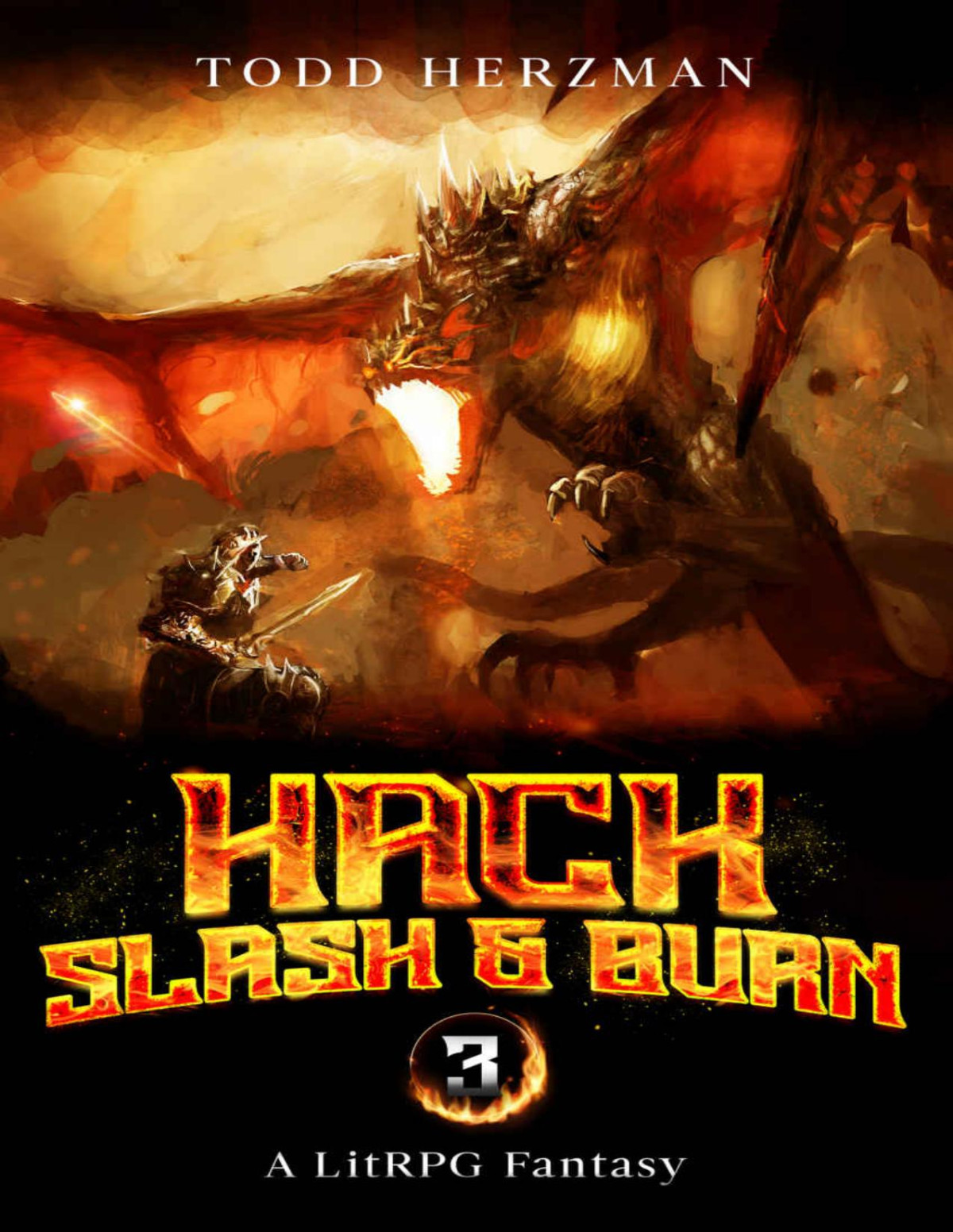 Hack Slash Burn 3 A Litrpg Fantasy Todd Herzman