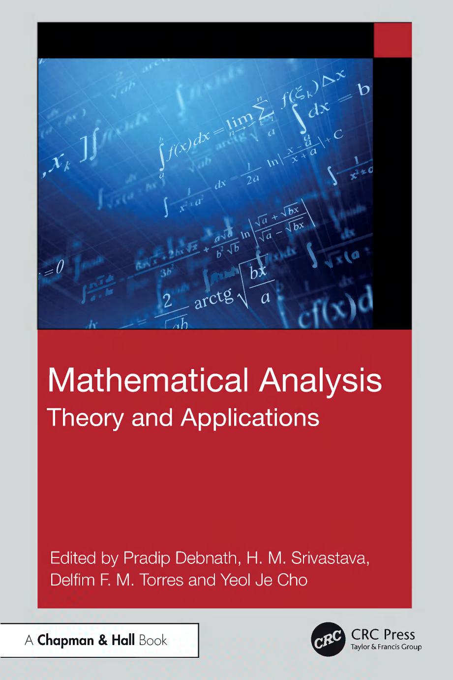 Mathematical Analysis 1st Edition Pradip Debnath H M Srivastava