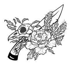 Bird On A Blade A Slasher Romance Hunters Heart Book 1 Rose Bitterly