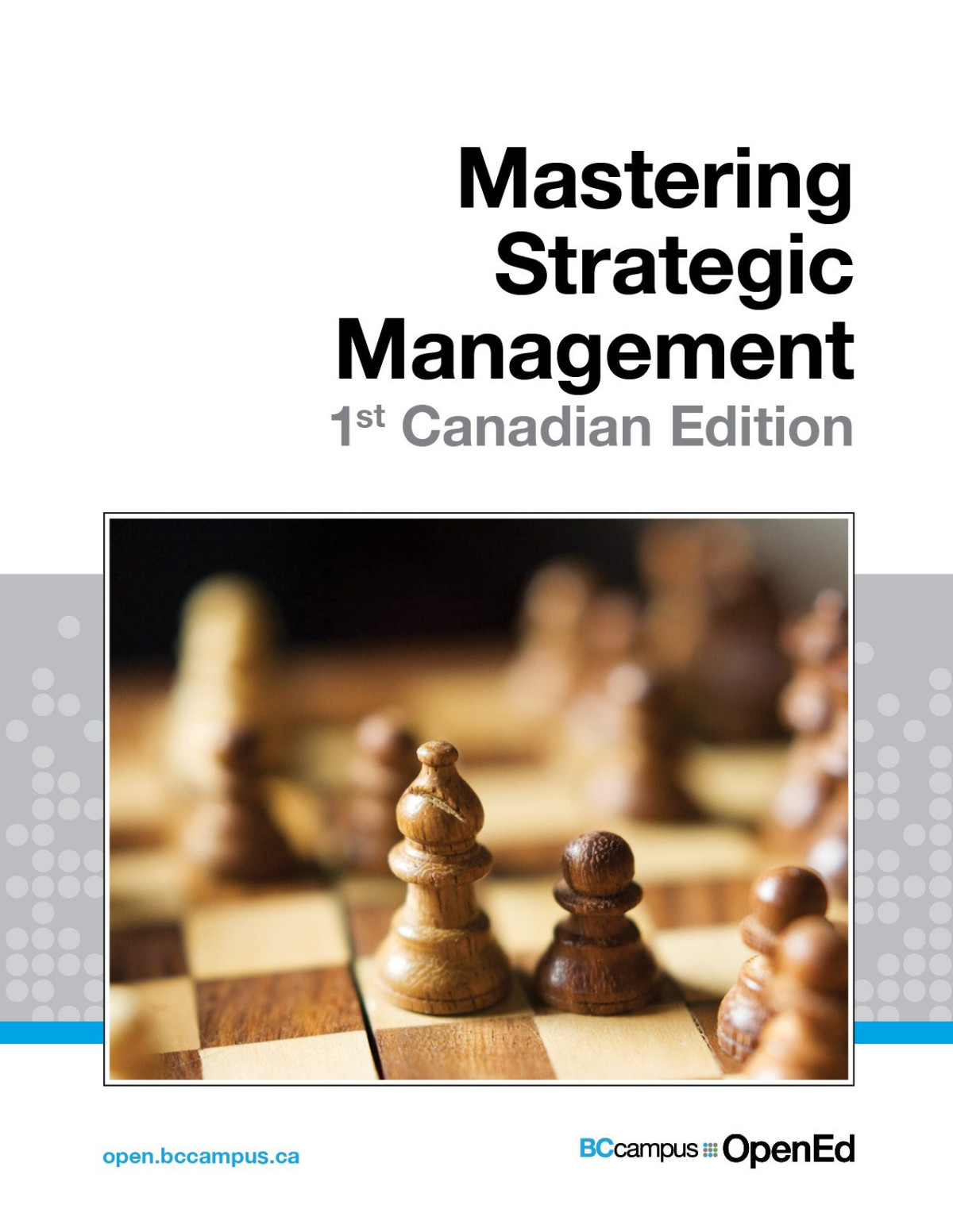 Mastering Strategic Management 1st Canadian Edition Janice Edwards