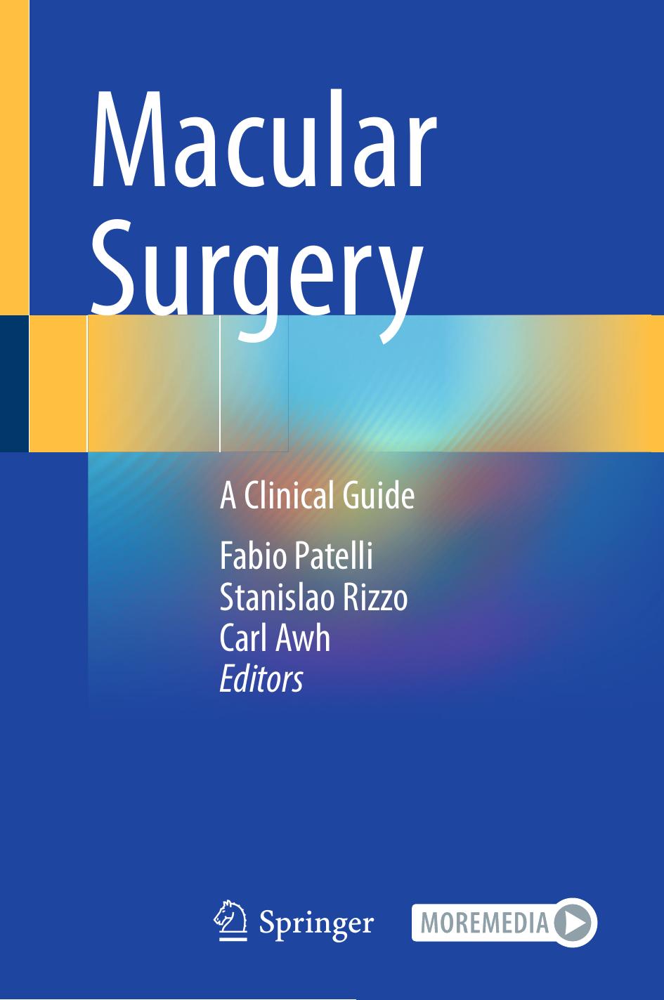 Macular Surgery A Clinical Guide 1st Edition Fabio Patelli Stanislao Rizzo Carl Awh