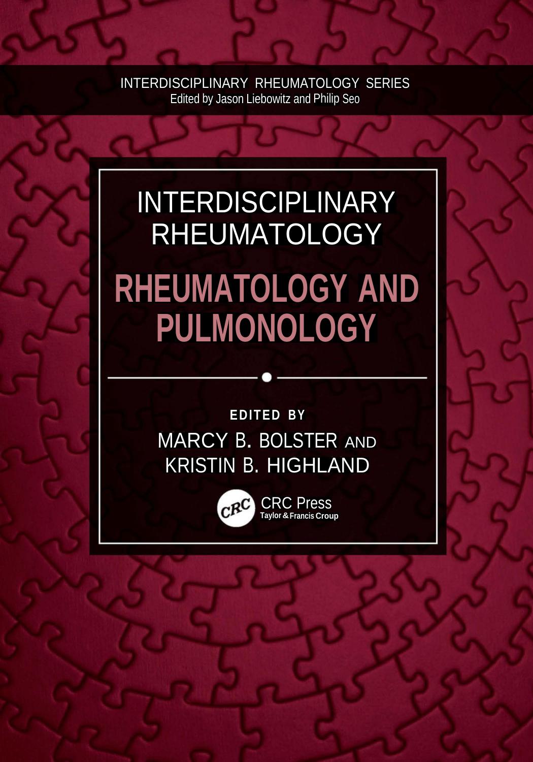 Interdisciplinary Rheumatology Rheumatology And Pulmonology 1st Edition Marcy B Bolster Kristin B Highland