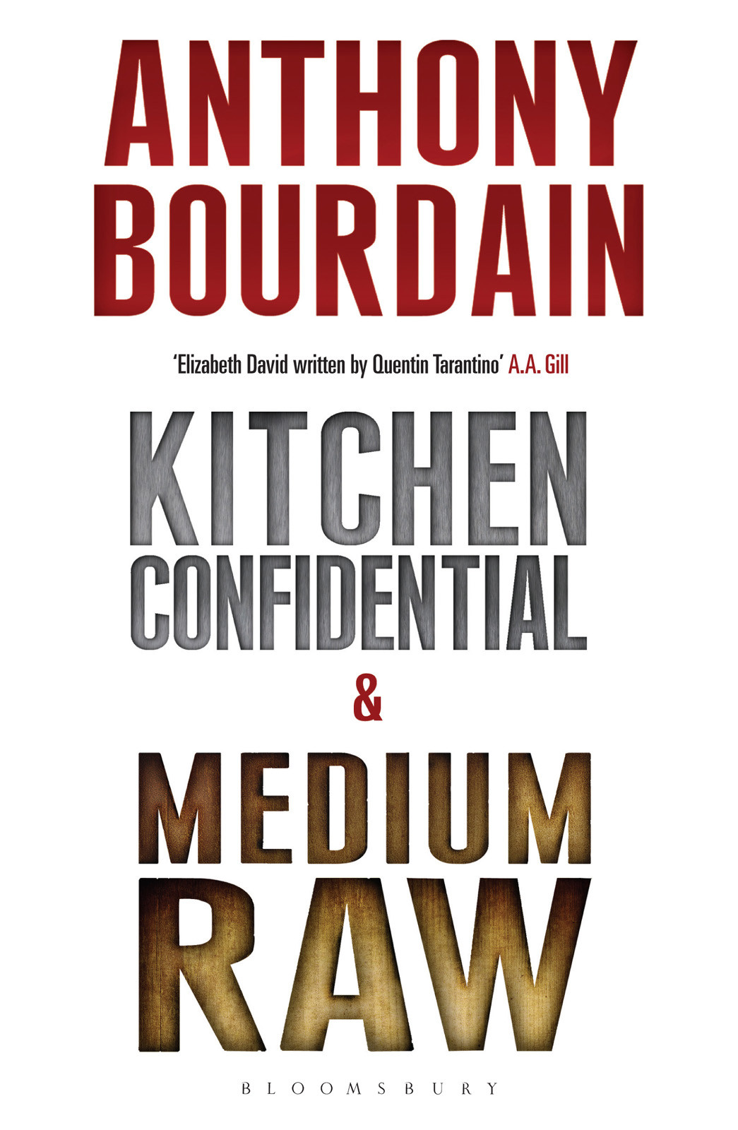 Kitchen Confidential And Medium Raw 1st Edition Anthony Bourdain