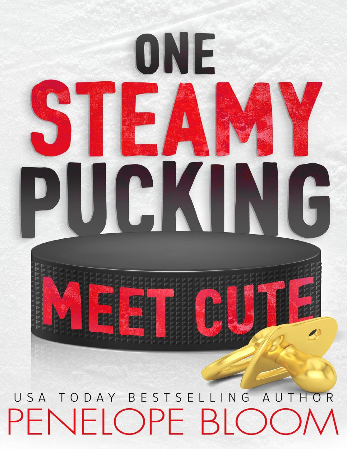 One Steamy Pucking Meet Cute A Secret Baby Hockey Rom Com Frosty Harbor Book 3 Penelope Bloom