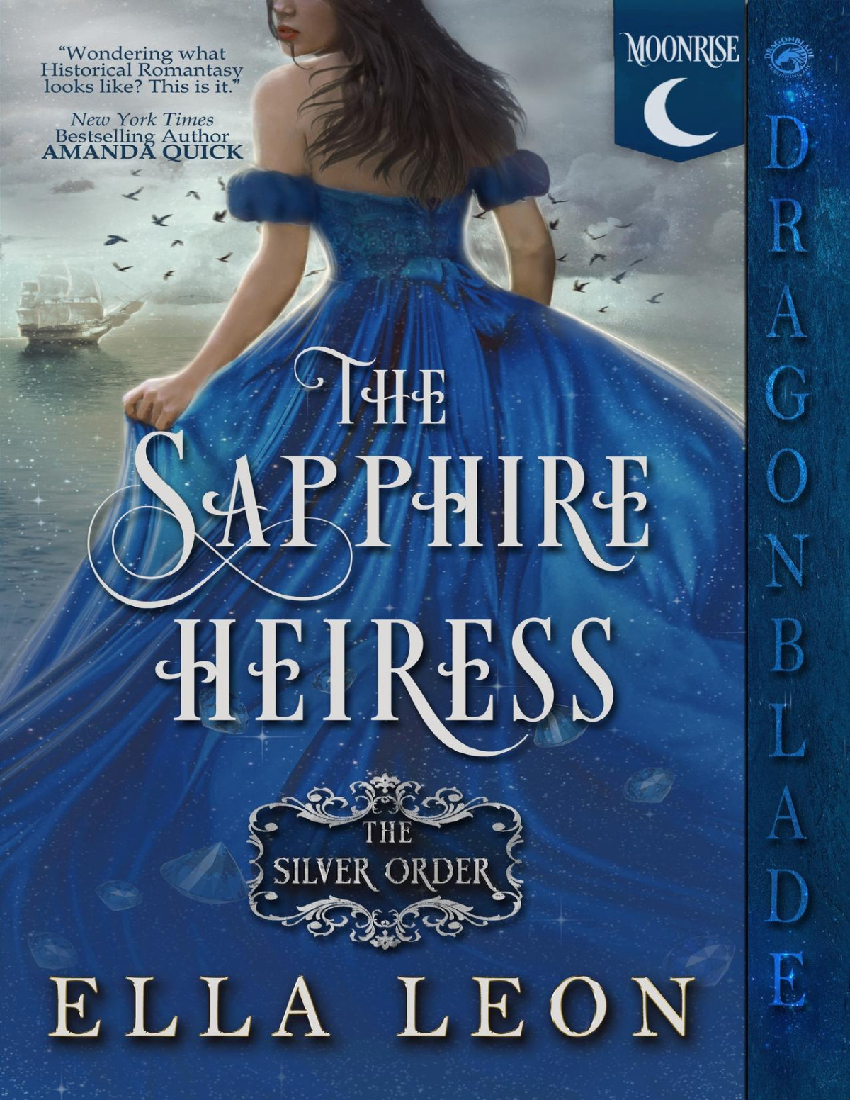 The Sapphire Heiress Historical Fantasy Romance The Silver Order Book 1 Ella Leon