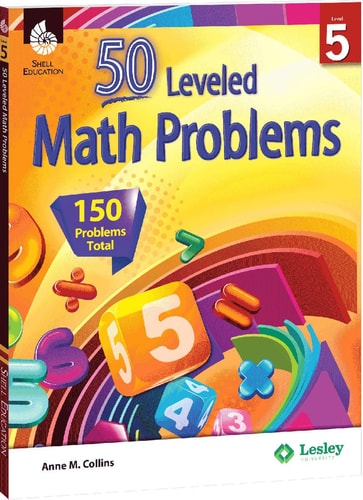 50 Leveled Math Problems Level 5 1st Edition Anne Collins
