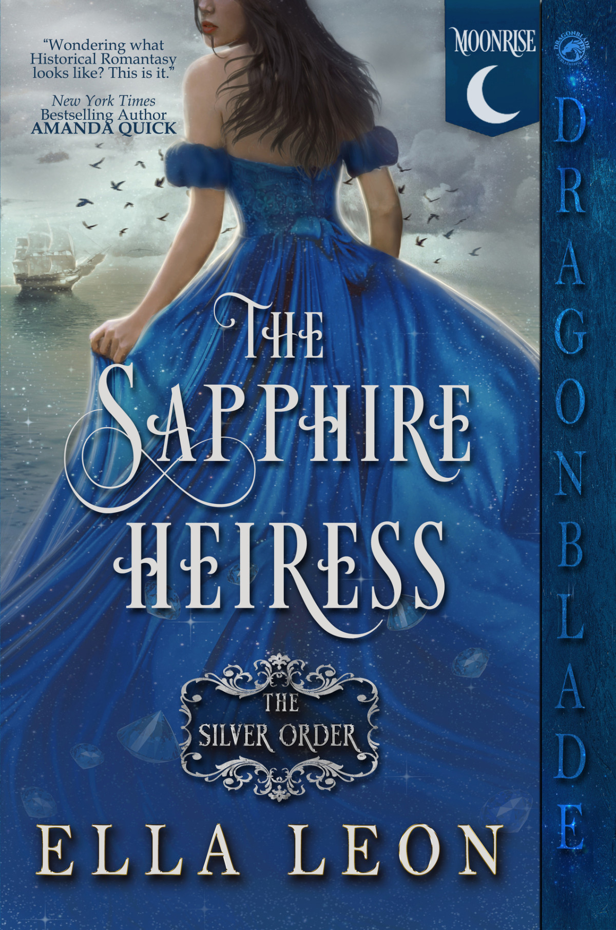 The Sapphire Heiress Historical Fantasy Romance The Silver Order Book 1 Ella Leon