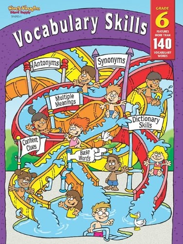 Vocabulary Skills Reproducible Grade 6 1st Edition Steckvaughn