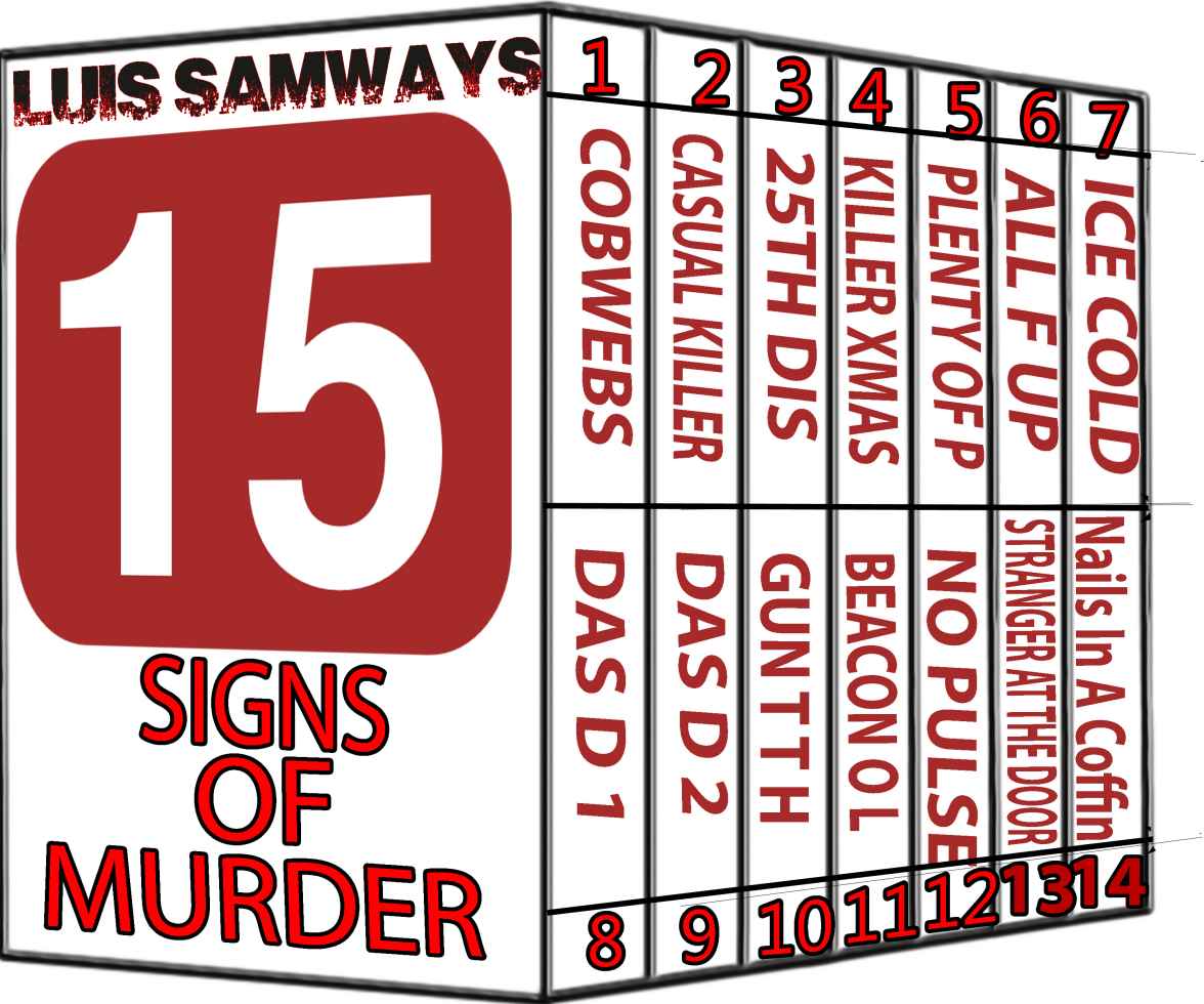 15 Signs Of Murder Fifteen Thrillers Luis Samways