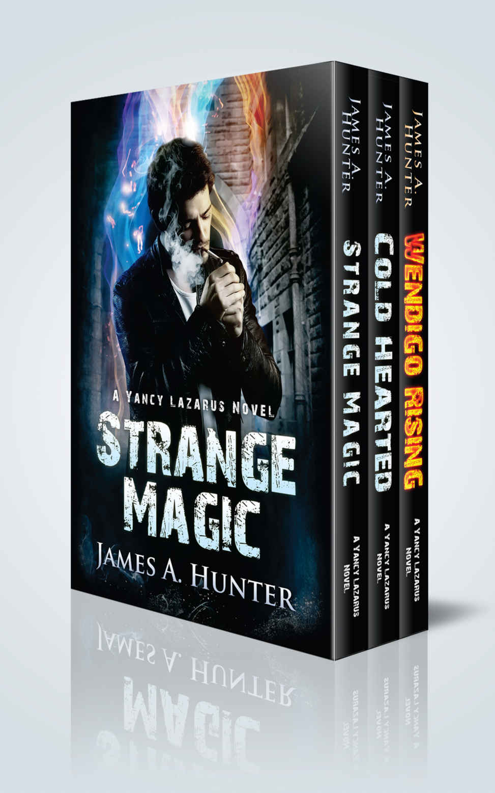 The Yancy Lazarus Series Books 1 3 Strange Magic Cold Hearted Wendigo Rising James Hunter