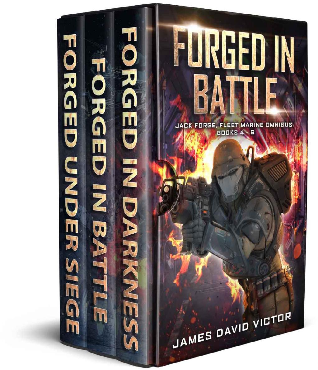 Forged In Battle Boxed Set Books 46 Jack Forge Fleet Marine Omnibus Book 2 James David Victor