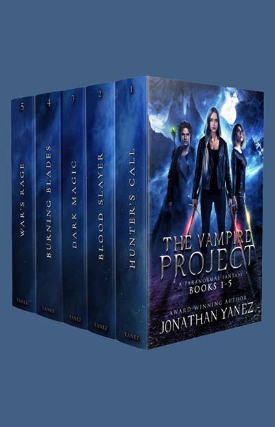 The Vampire Project 00 Box Set Books 15 Jonathan Yanez