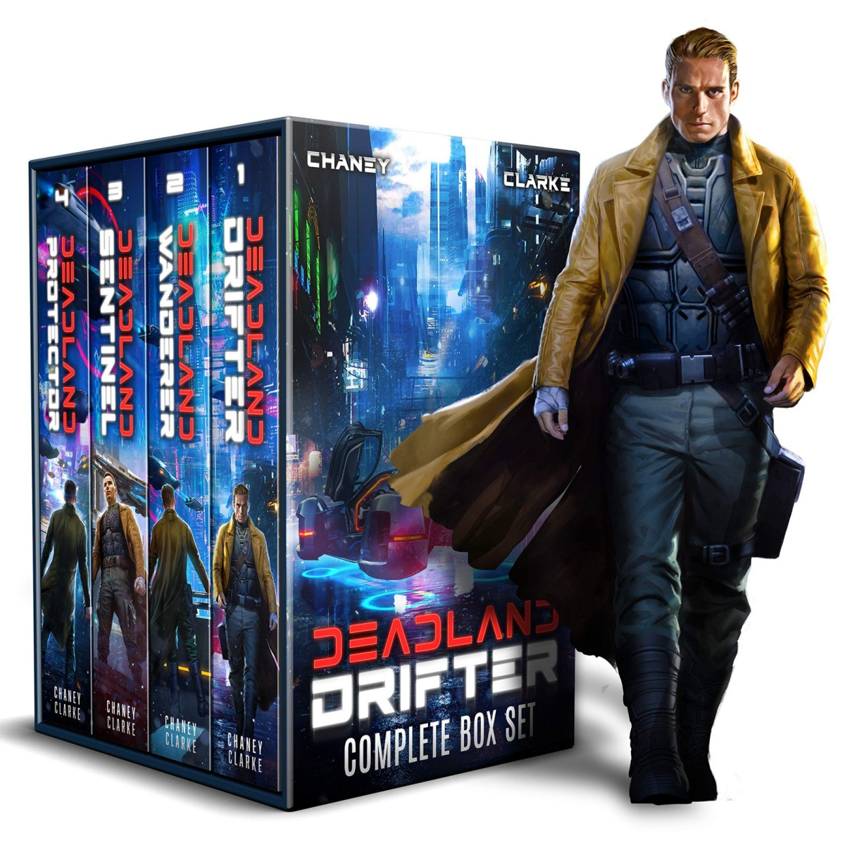 Deadland Drifter Complete Box Set J N Chaney Ell Leigh Clarke