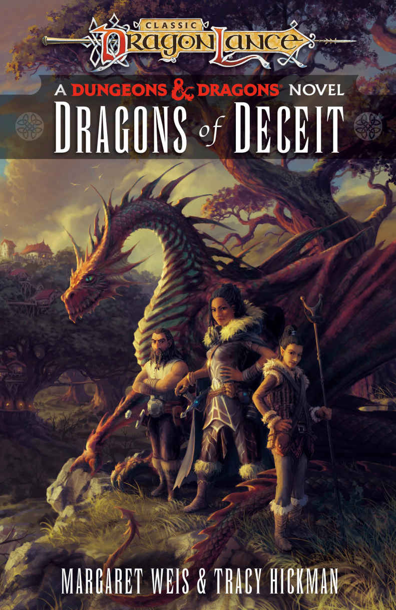 Dragons Of Deceit Dragonlance Destinies Margaret Weis Tracy Hickman