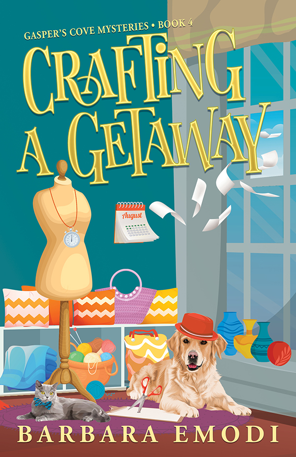 Crafting A Getaway Gaspers Cove Mysteries Book 4 Barbara Emodi