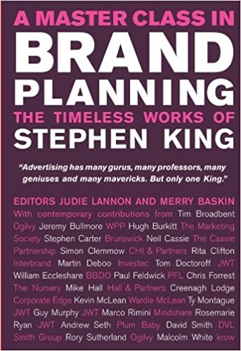 A Master Class In Brand Planning The Timeless Works Of Stephen King Judie Lannon Merry Baskin