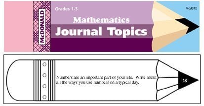 Mathematics Journal Topics Grades 13 Judee Hewitt