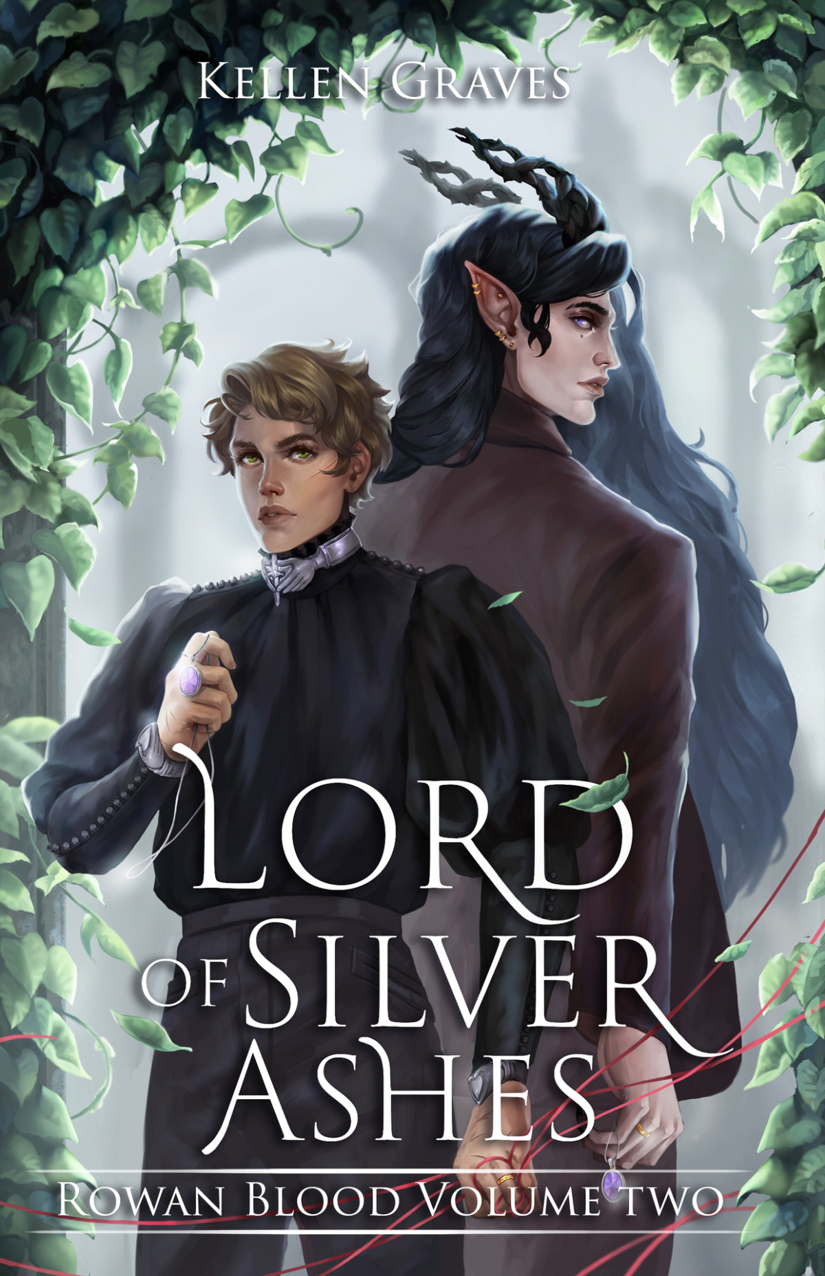 Lord Of Silver Ashes Rowan Blood Book 2 Graves Kellen