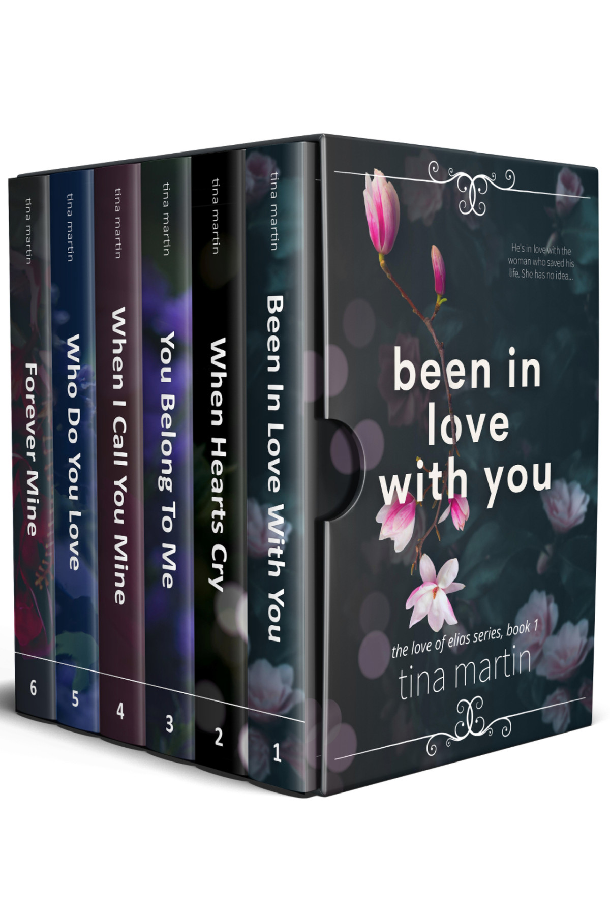The Love Of Elias Box Set Complete Set Books 16 Martin Tina