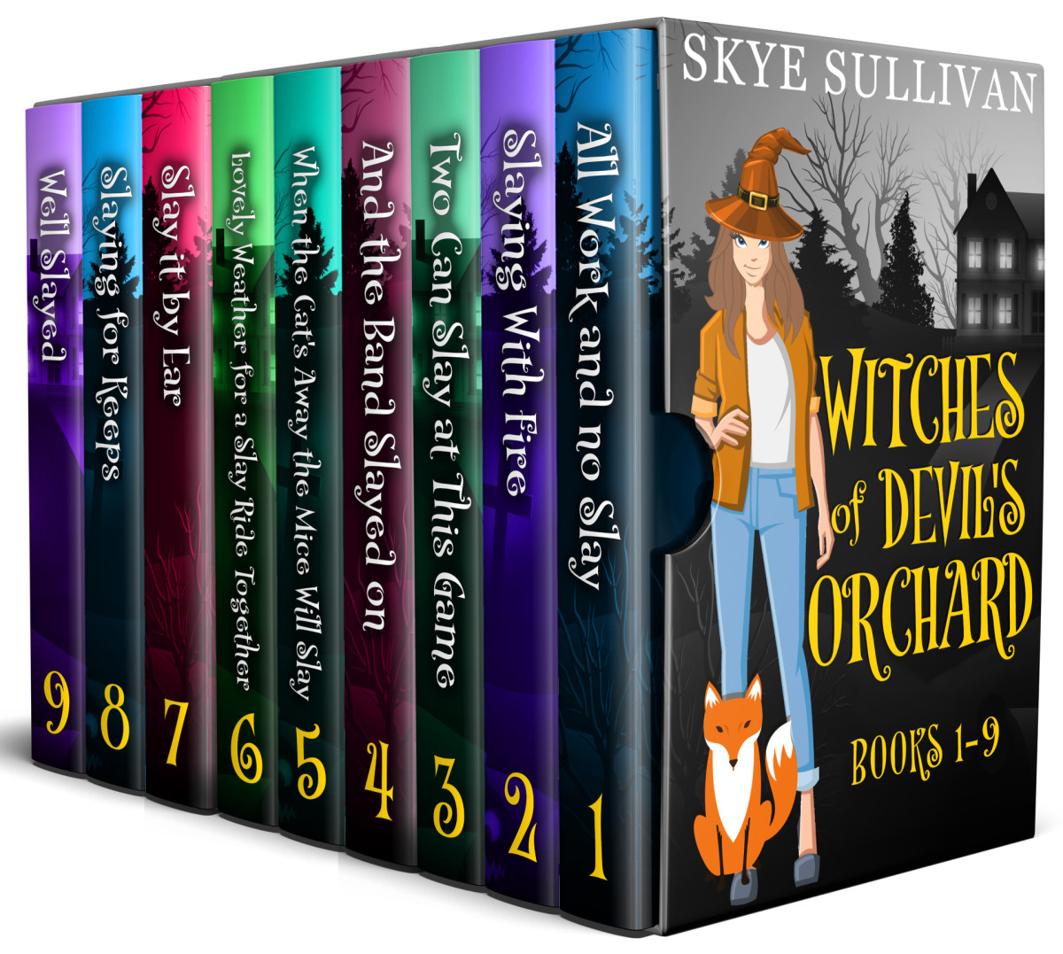 Witches Of Devils Orchard The Complete 9 Book Box Set Paranormal Cozy Mystery Sullivan