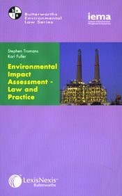 Environmental Impact Assessment Law And Practice 2003th Edition Stephen Tromans