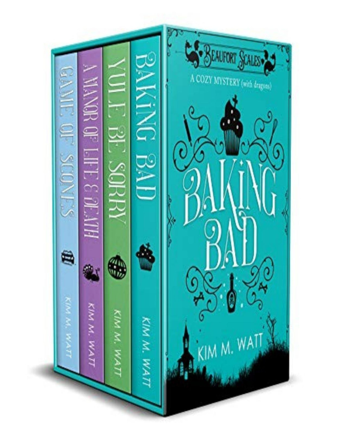 The Beaufort Scales Cozy Mysteries With Dragons Collection Tea Murder Magic In The Yorkshire Dales Books 1 4 Kim M Watt