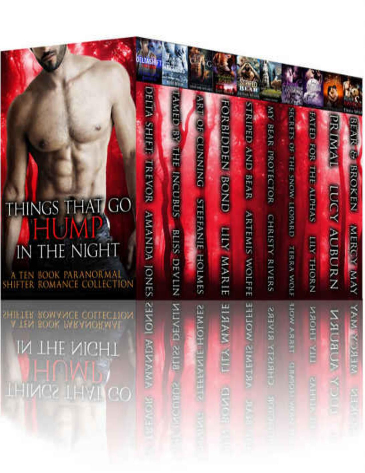 Things That Go Hump In The Night 10 Book Collection Amanda Jones