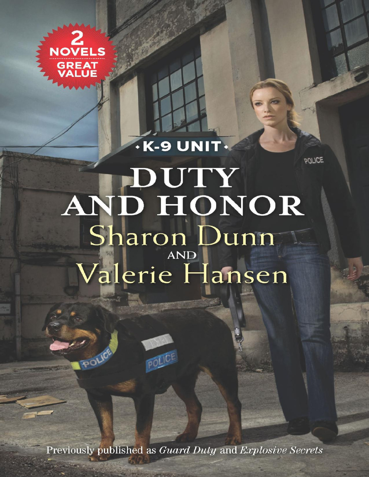 Guard Duty Explosive Secrets Sharon Dunn