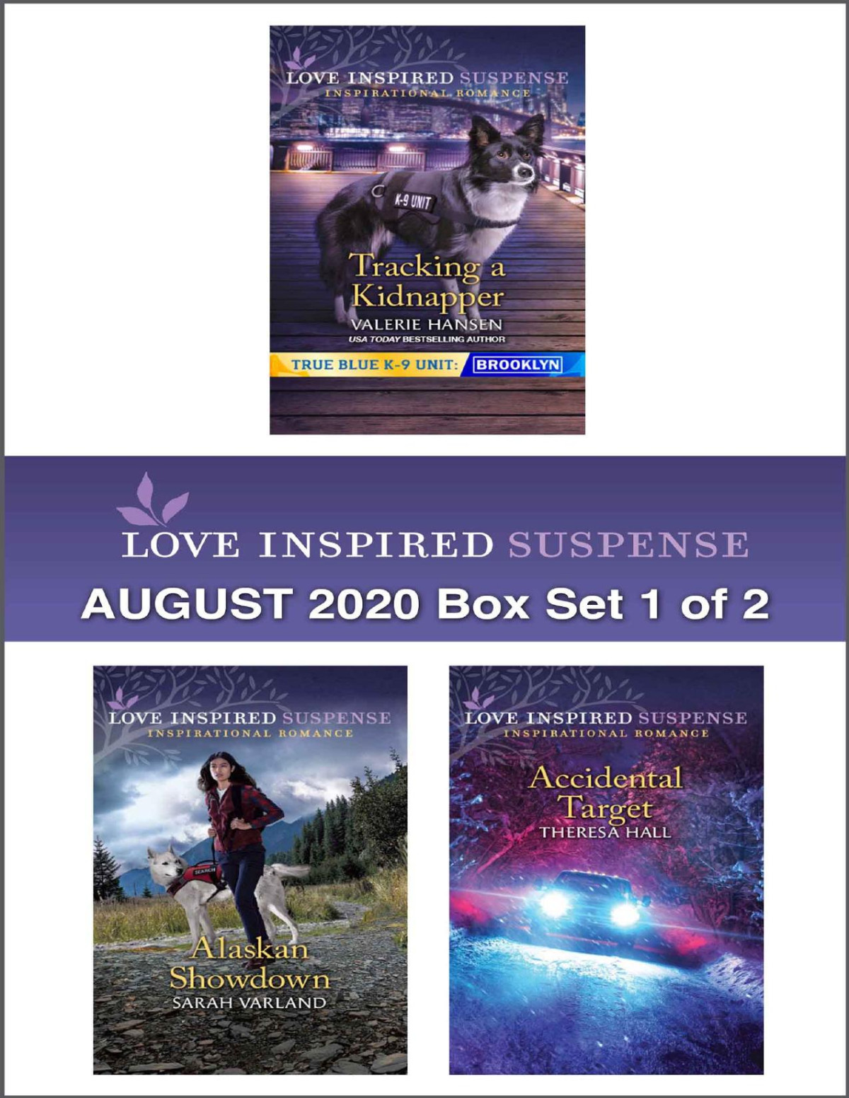 Harlequin Love Inspired Suspense August 2020box Set 1 Of 2 Valerie Hansen
