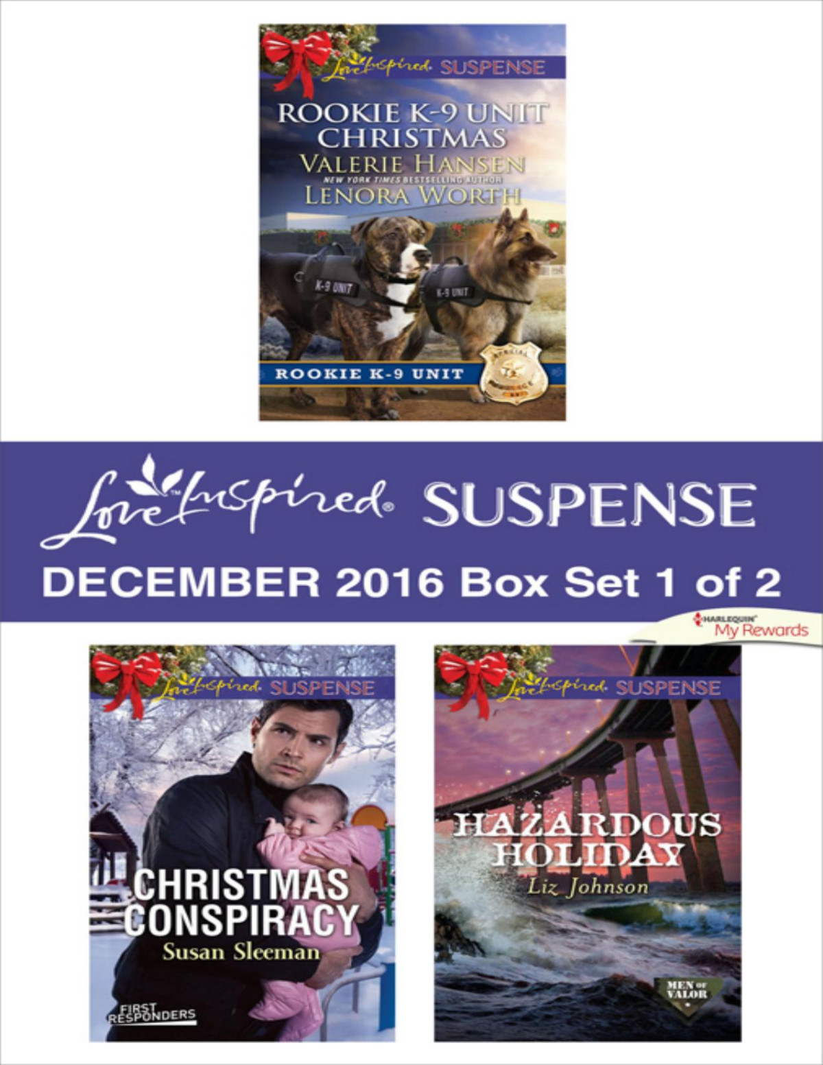 Harlequin Love Inspired Suspense December 2016 Box Set 1 Of 2 Valerie Hansen