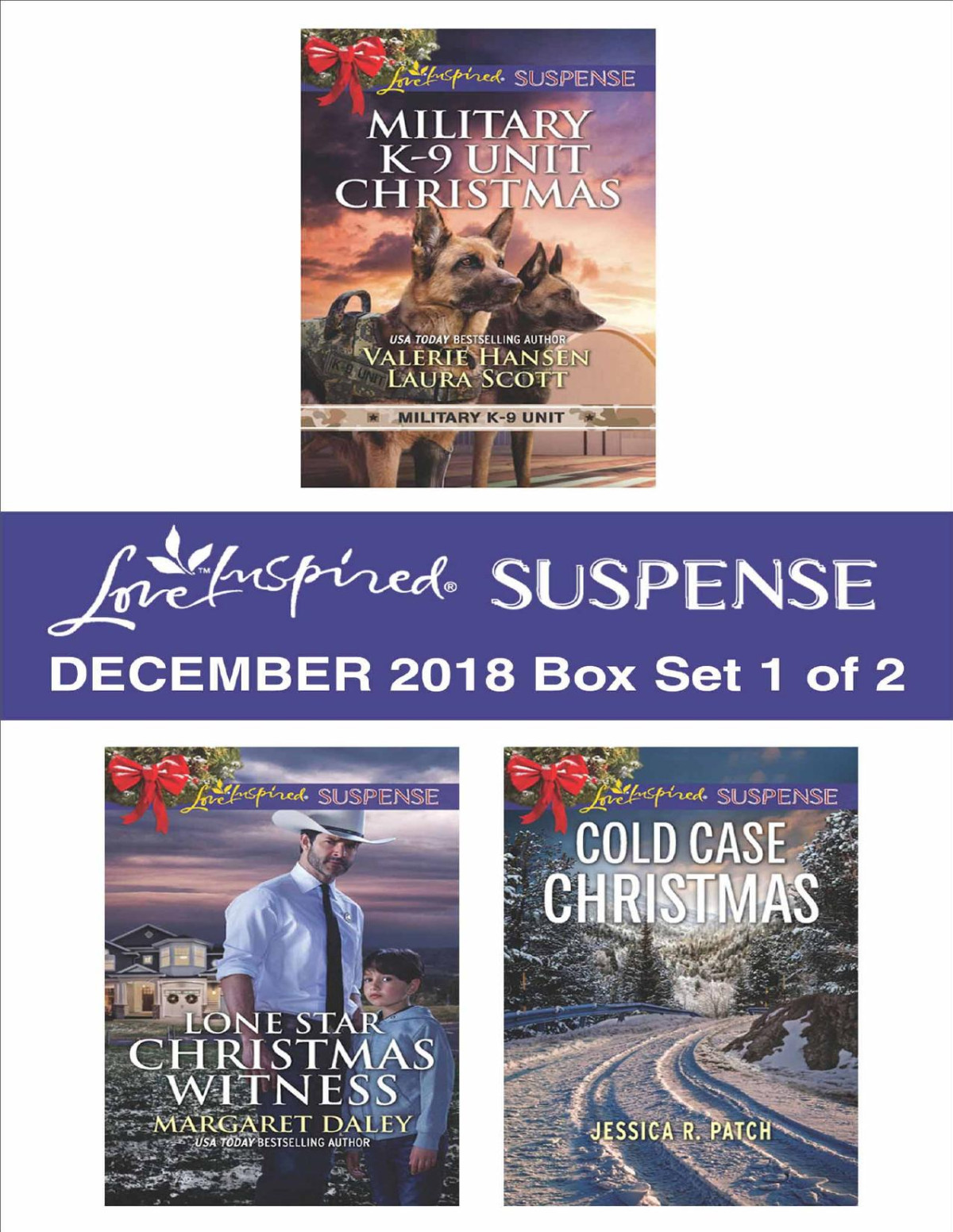 Harlequin Love Inspired Suspense December 2018box Set 1 Of 2 Valerie Hansen