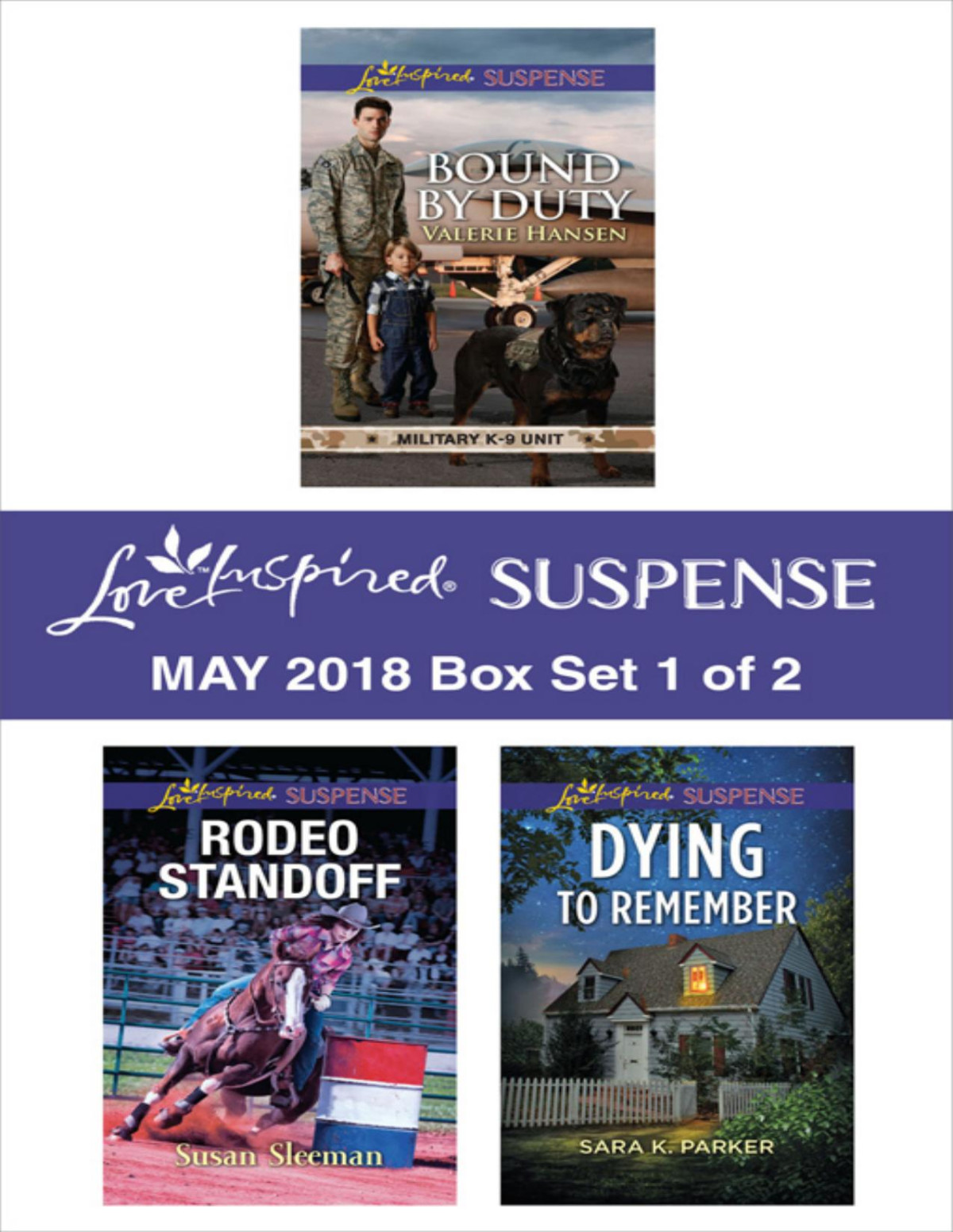 Harlequin Love Inspired Suspense May 2018box Set 1 Of 2 Valerie Hansen