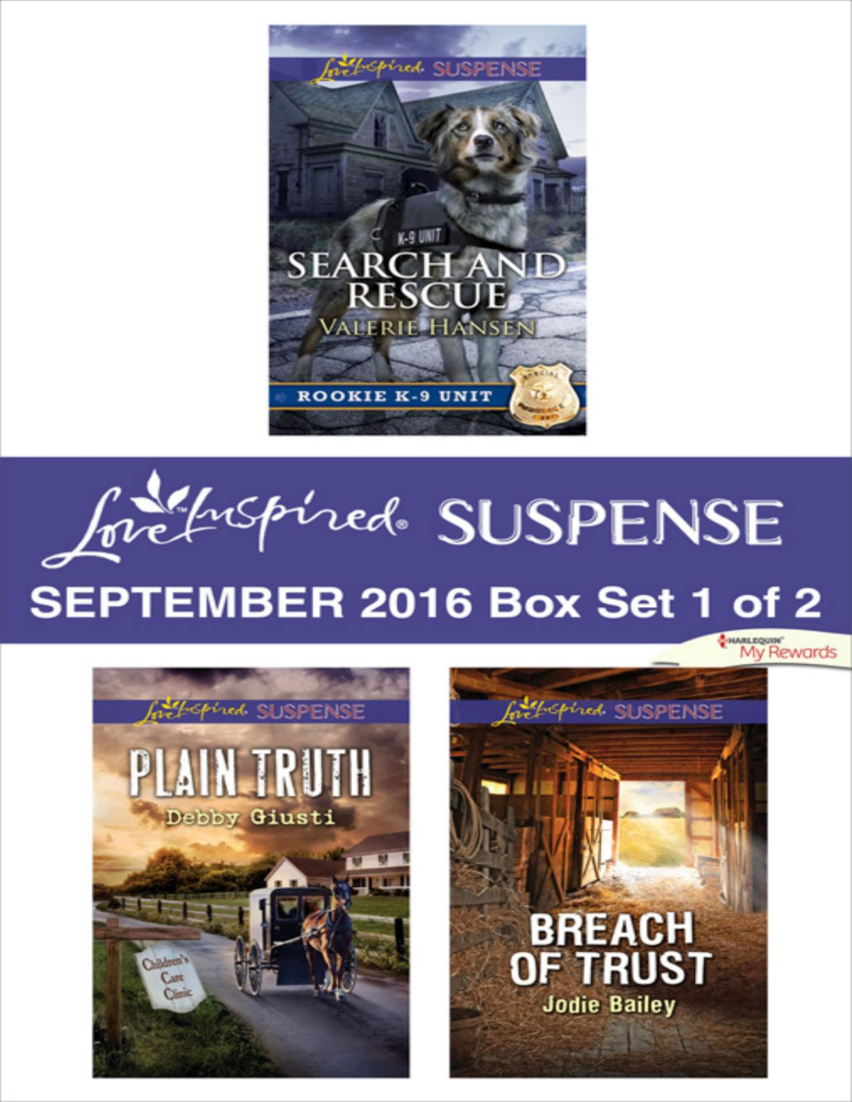 Harlequin Love Inspired Suspense September 2016box Set 1 Of 2 Valerie Hansen