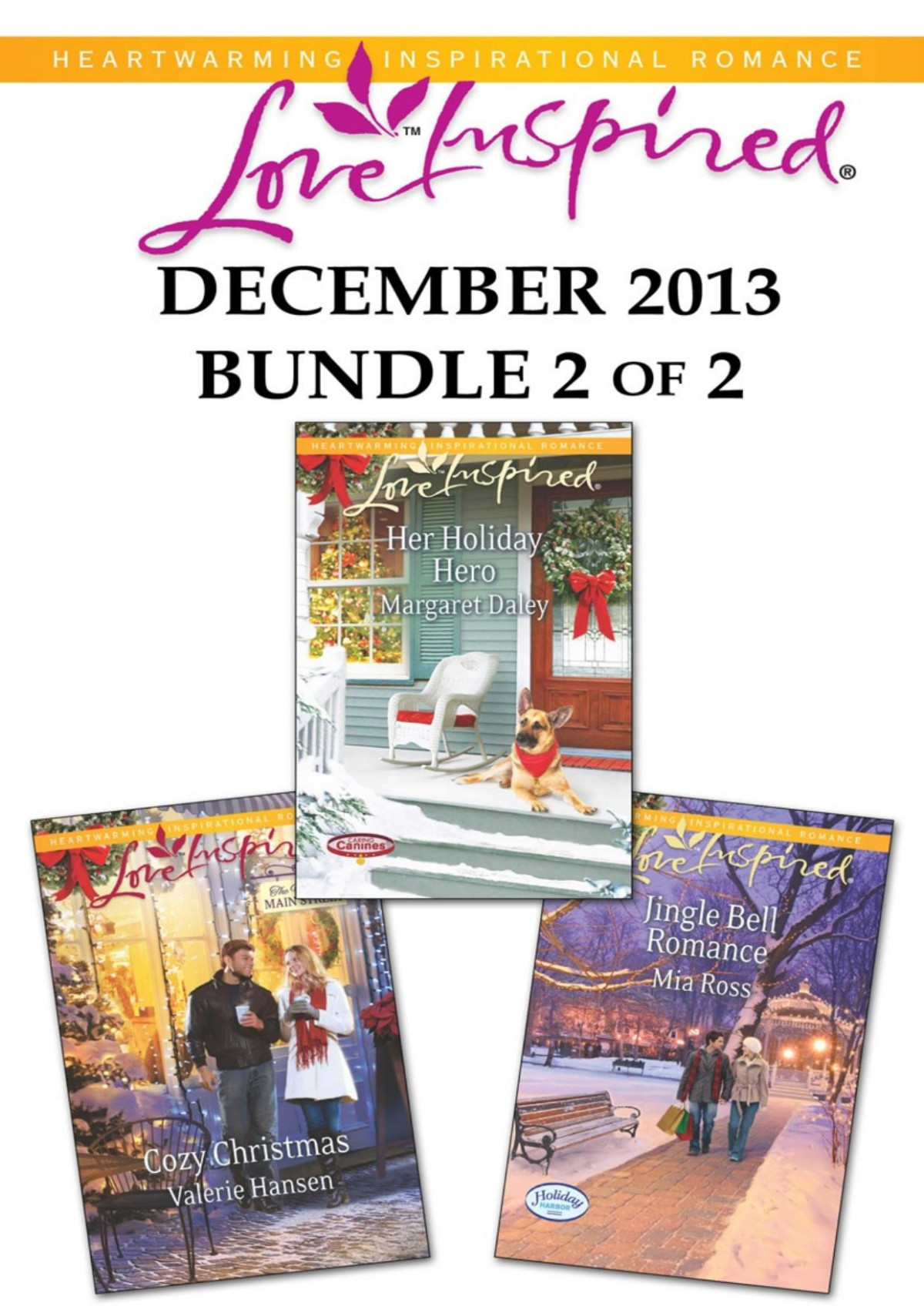 Love Inspired December 2013 Bundle 2 Of 2 Cozy Christmasher Holiday Herojingle Bell Romance Valerie Hansen