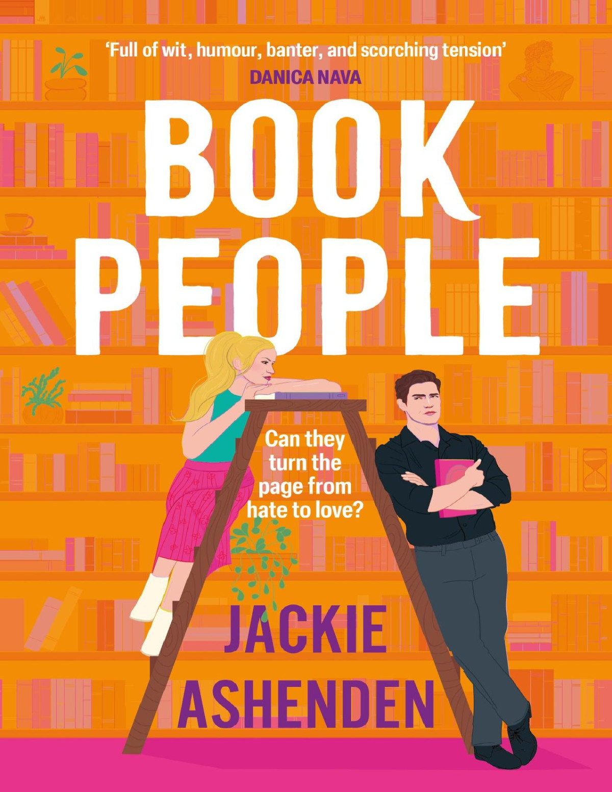 Book People A Sweet And Spicy Enemiestolovers Bookshop Romcom Jackie Ashenden