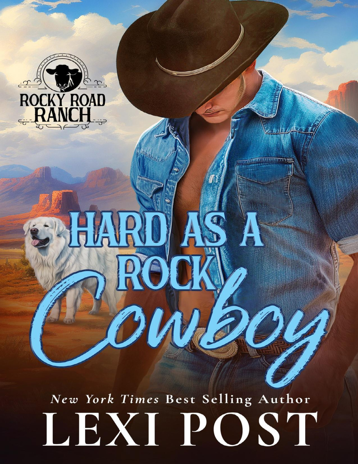 Hard As A Rock Cowboy Rocky Road Ranch Book 2 Lexi Post