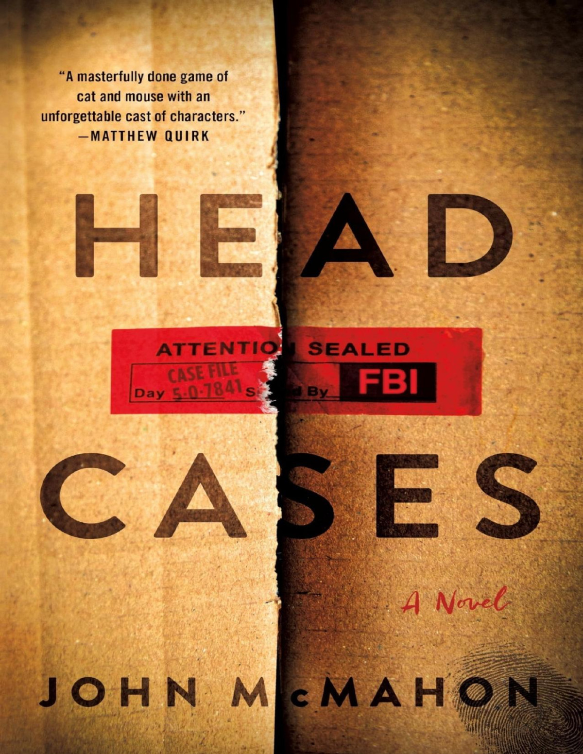 Head Cases A Novel John Mcmahon