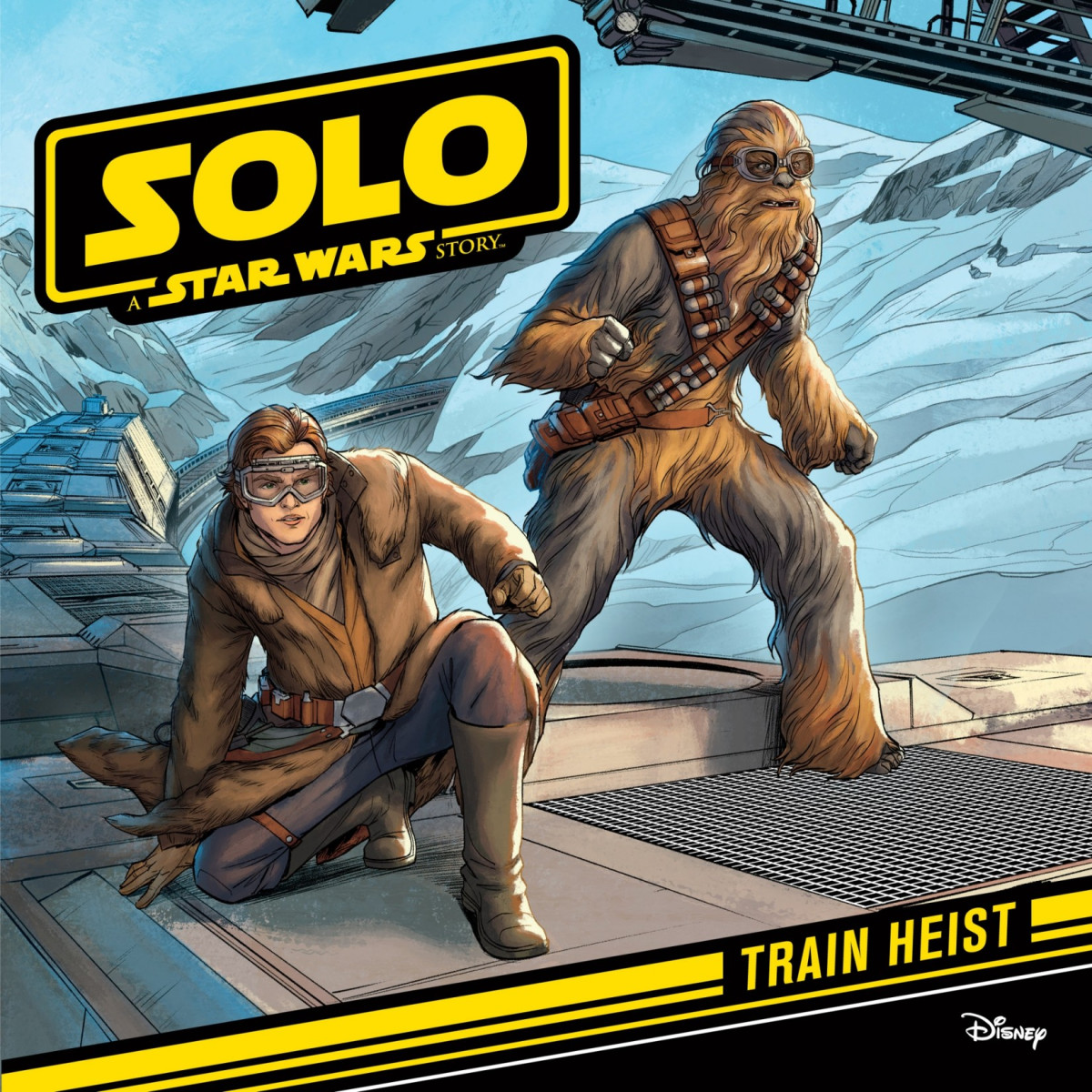 Star Wars Han Solo Train Heist Lucasfilm Press