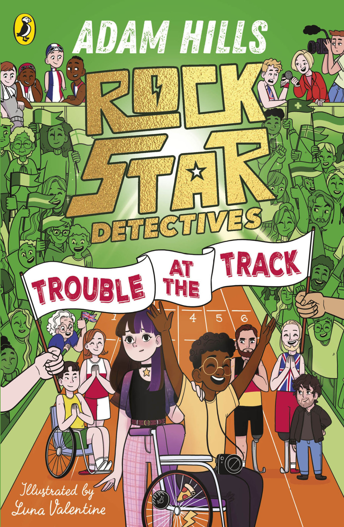 Trouble At The Track Adam Hills