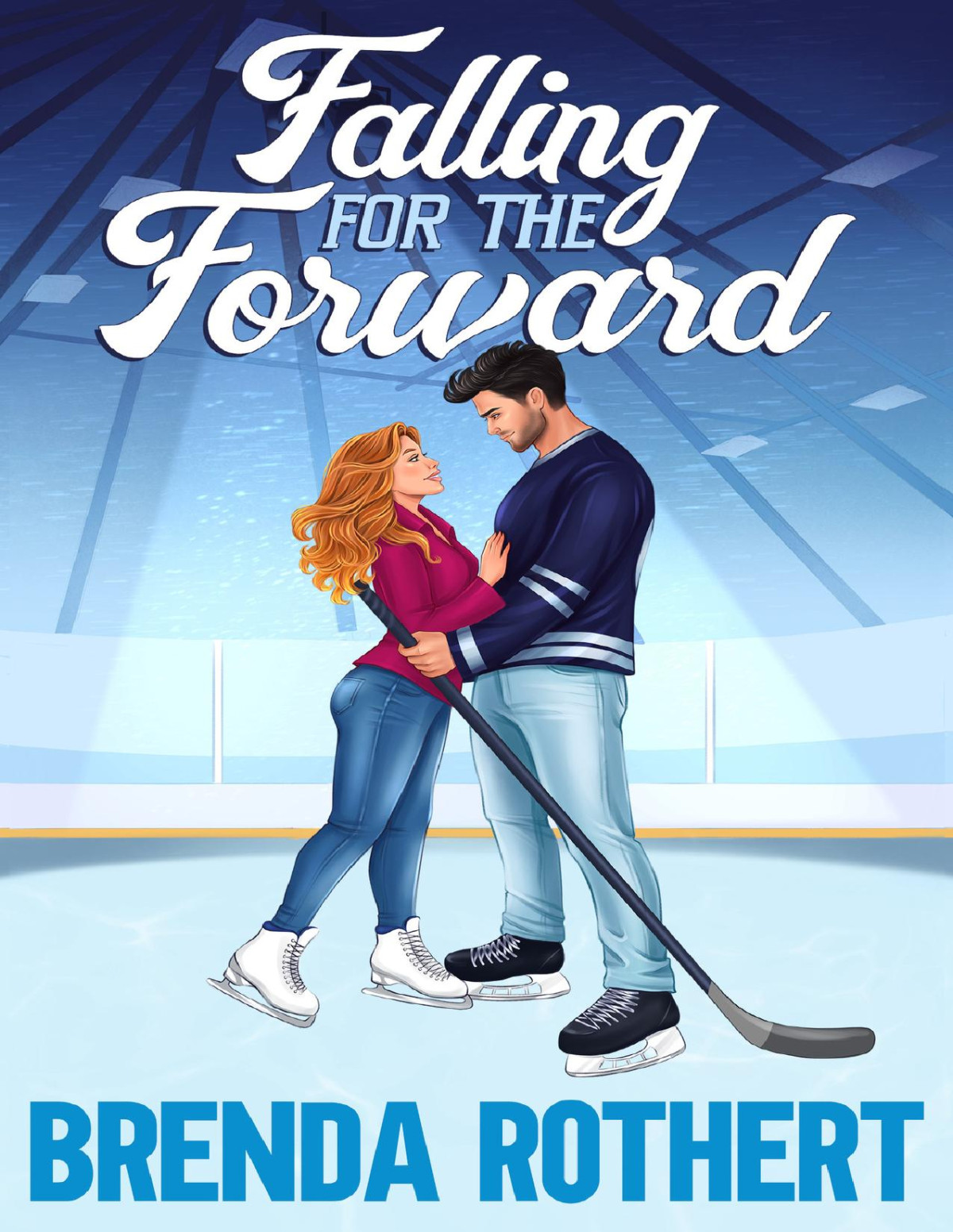 Falling For The Forward A Fake Marriage Hockey Romance Love On The Line Book 1 Brenda Rothert