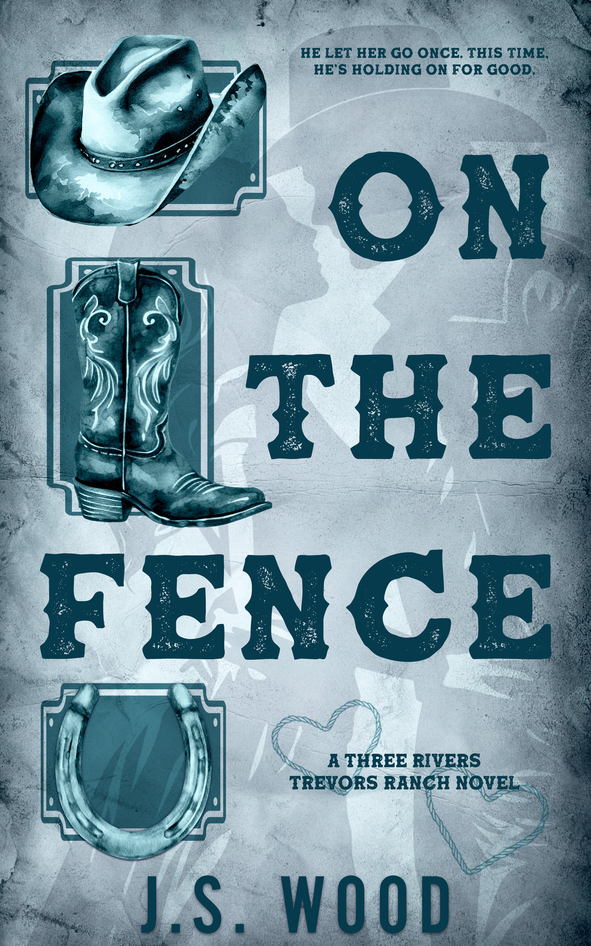 On The Fence A Contemporary Second Chance Western Romance Novel Three Rivers Trevors Ranch Book 1 Js Wood