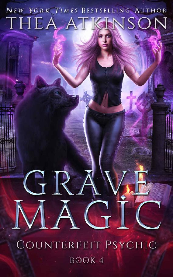 Grave Magic Dark Urban Fantasy Counterfeit Psychic Book 4 Thea Atkinson