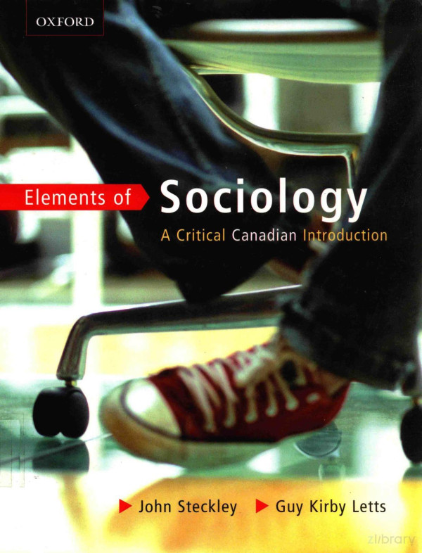 The Elements Of Sociology 2007th Edition Guy Kirby Letts